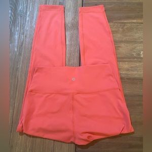 Lululemon Raspberry Cream Leggings